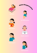 My Morning Routine for Kids – Visual Routine Chart (Printable PDF)